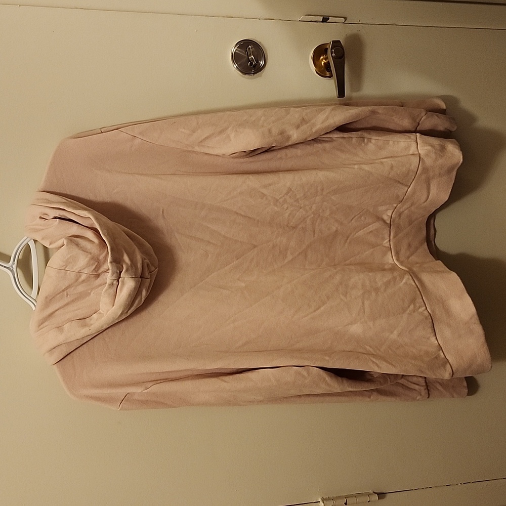 BENCH Light Pink Hooddd Sweatshirt, Size XL, EUC - Picture 6 of 7
